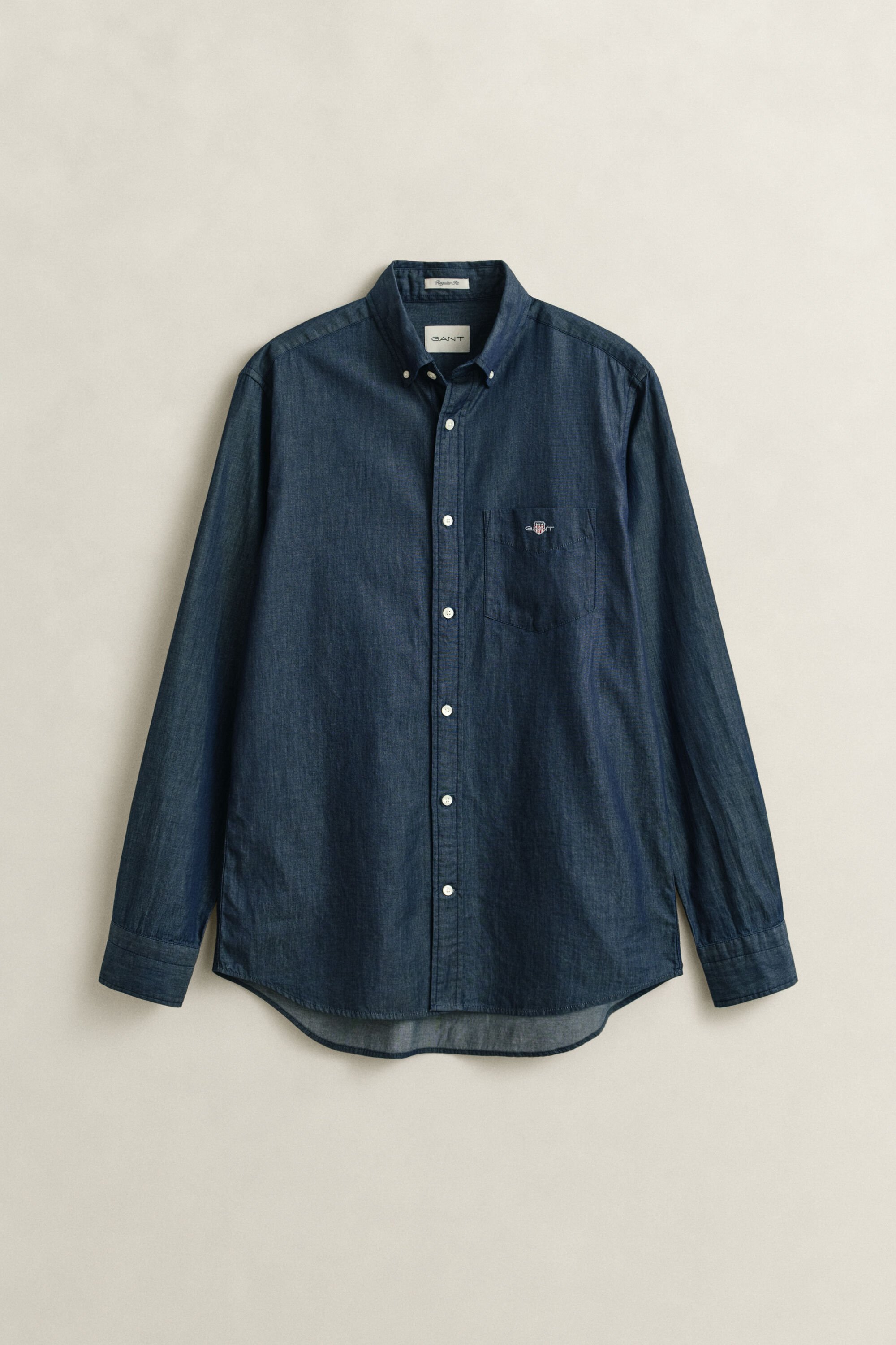 Regular Fit Indigo Shirt