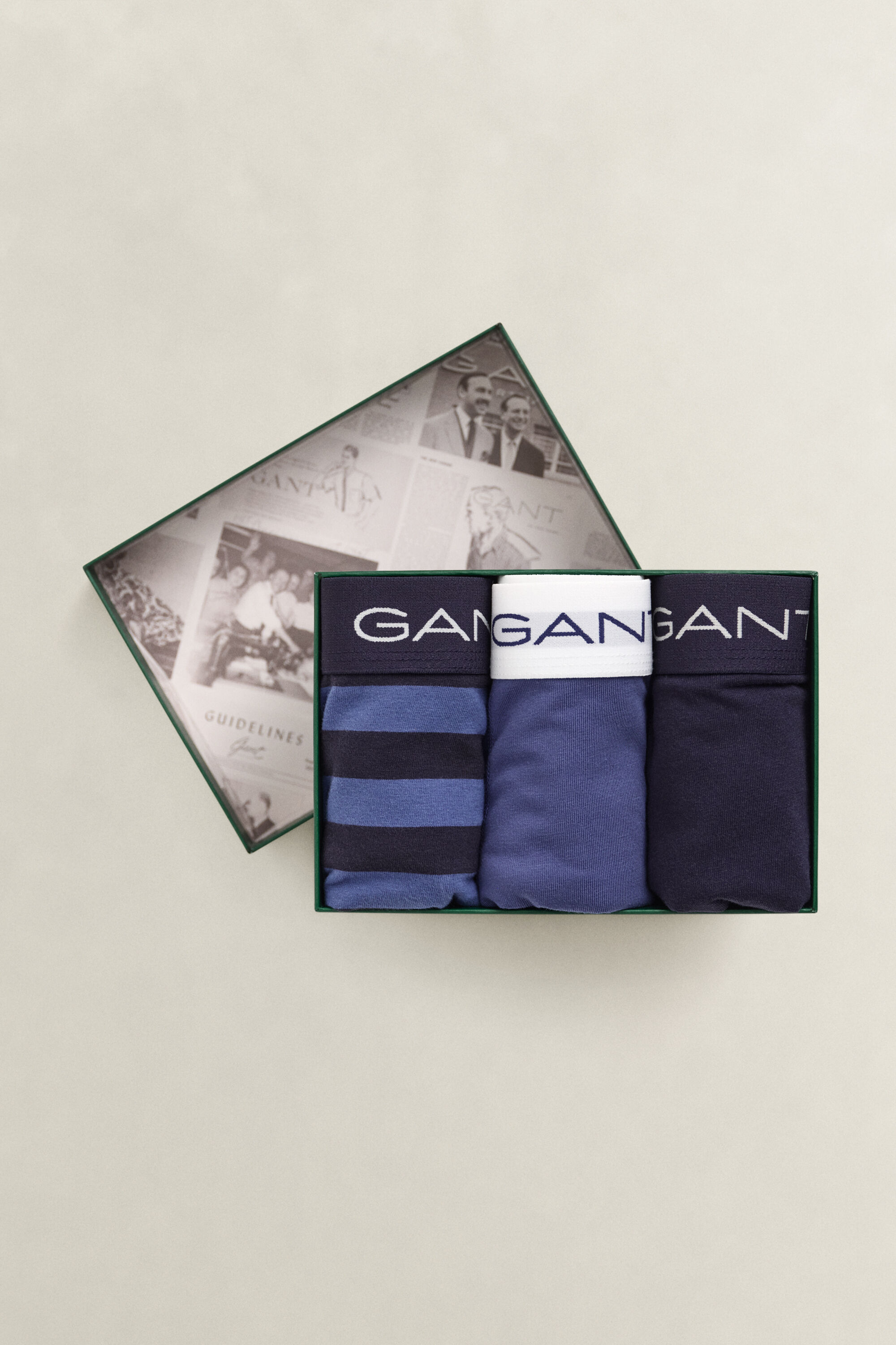 3-Pack Striped Trunks Gift Box