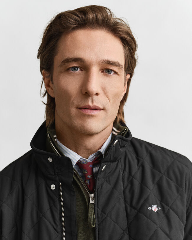 Mittellange Windcheater Steppjacke