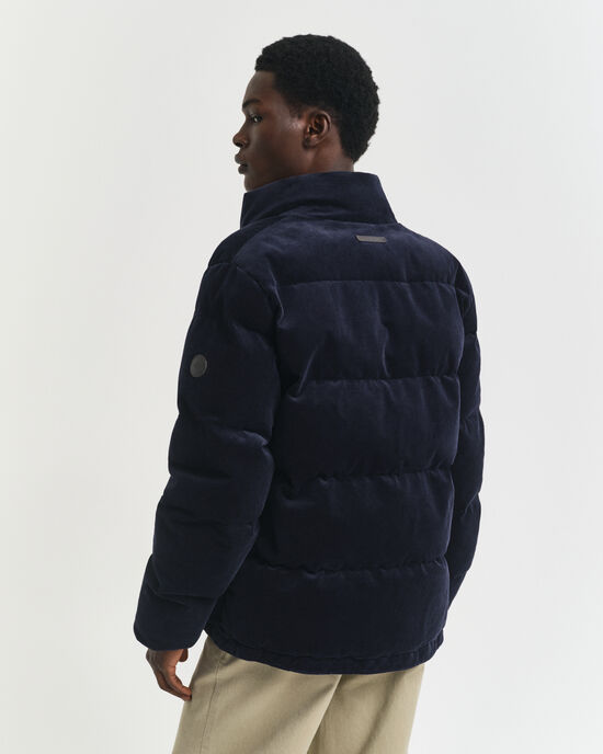 Puffer Jacke aus Cord