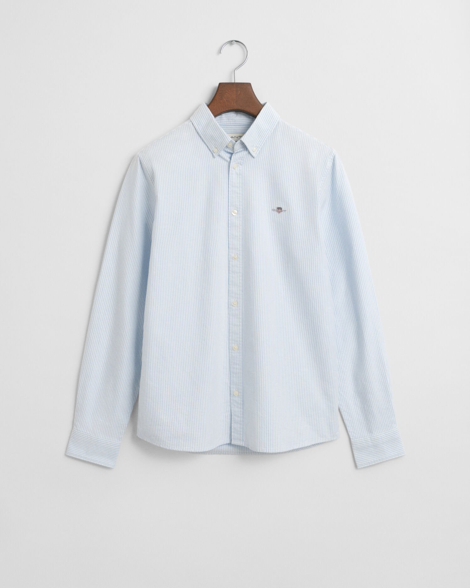Chemise en coton Oxford à rayures Ado