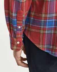 Relaxed Fit Twill Hemd mit Karomuster