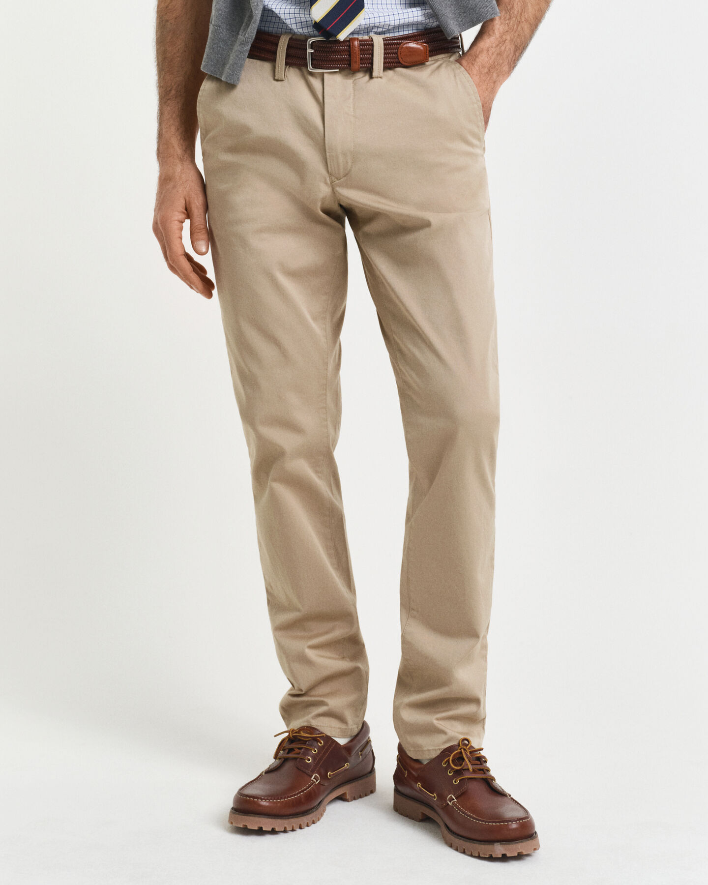 Slim Fit Twill Chinohose