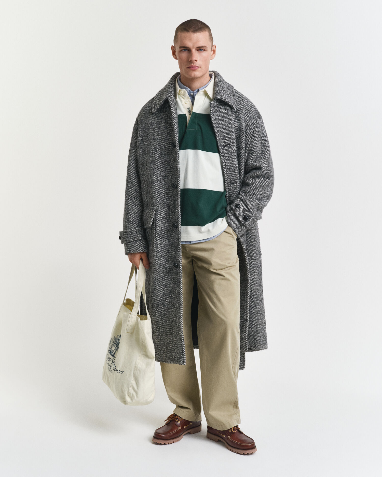 Block Striped Heavy Rugger