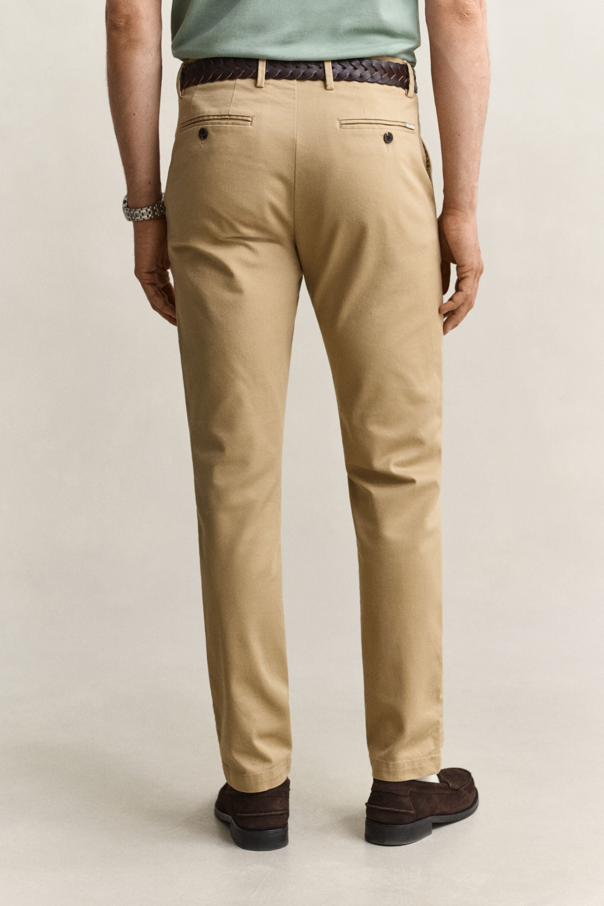 Elegante Slim Fit Chinohose