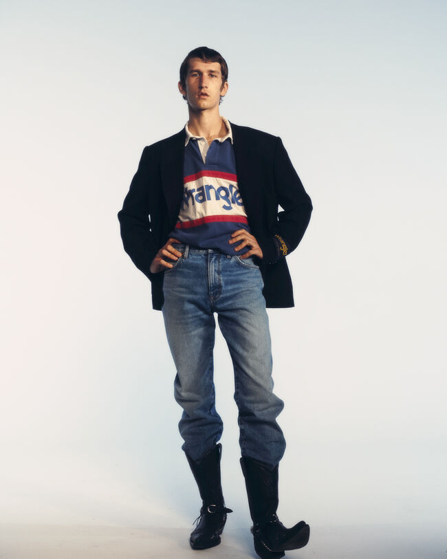 Wrangler x GANT Heavy Rugger mit Waschung