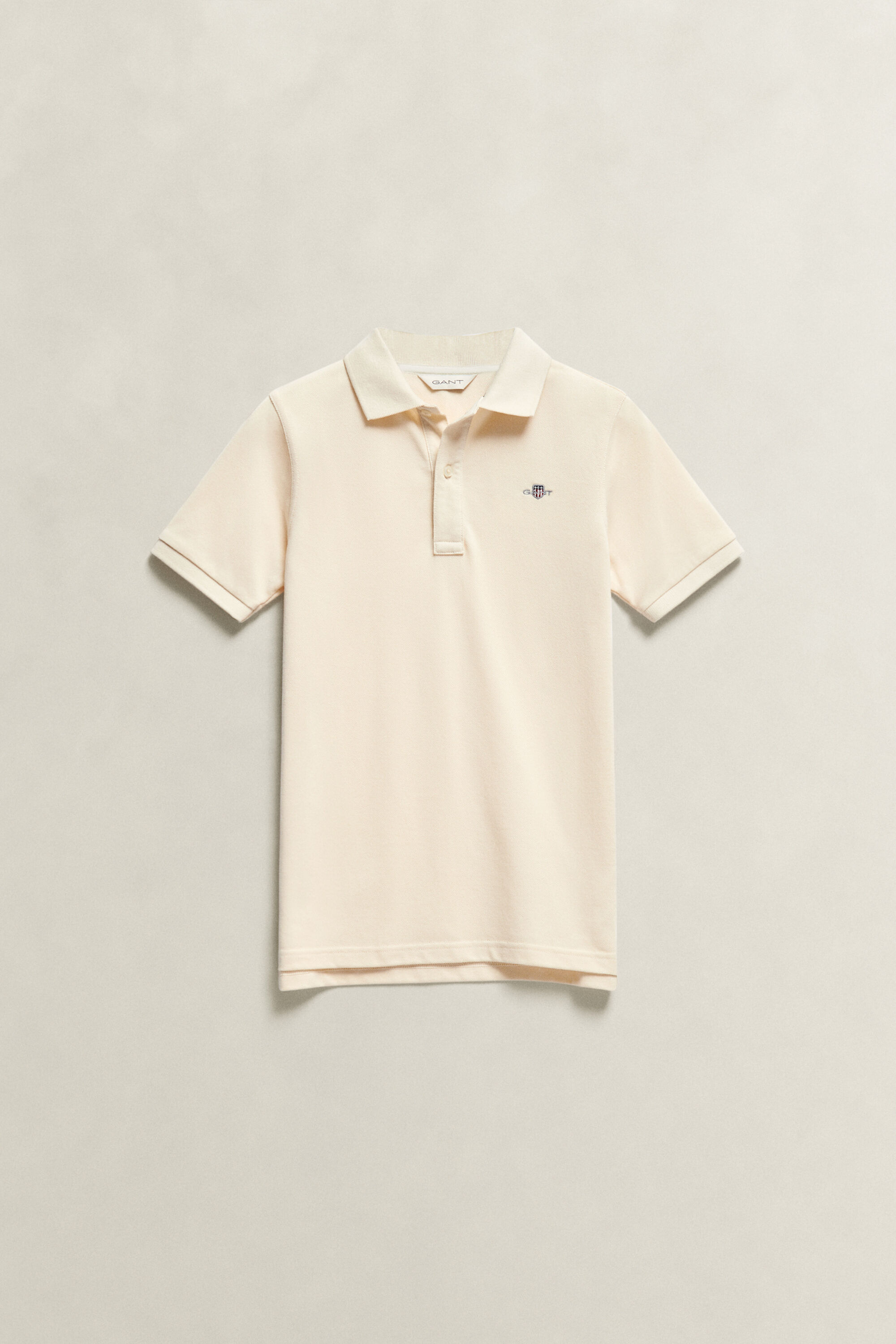 Teen Boys Knitted Zip Polo Shirt