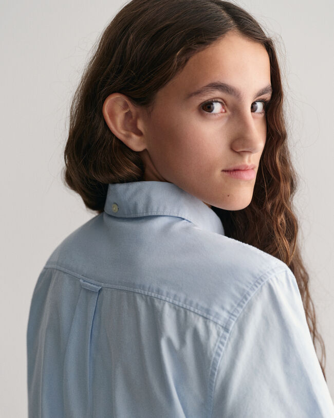 Teens Oxford-Kurzarmhemd