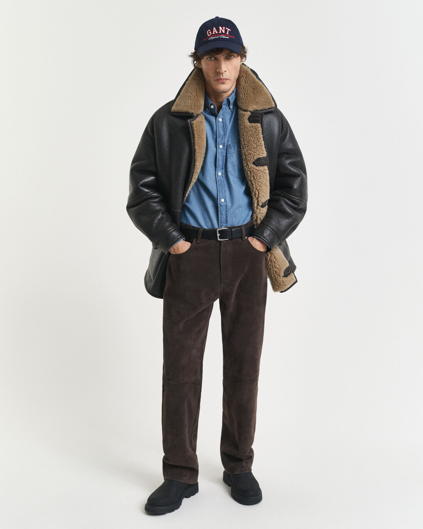 Regular Fit Indigo Hemd