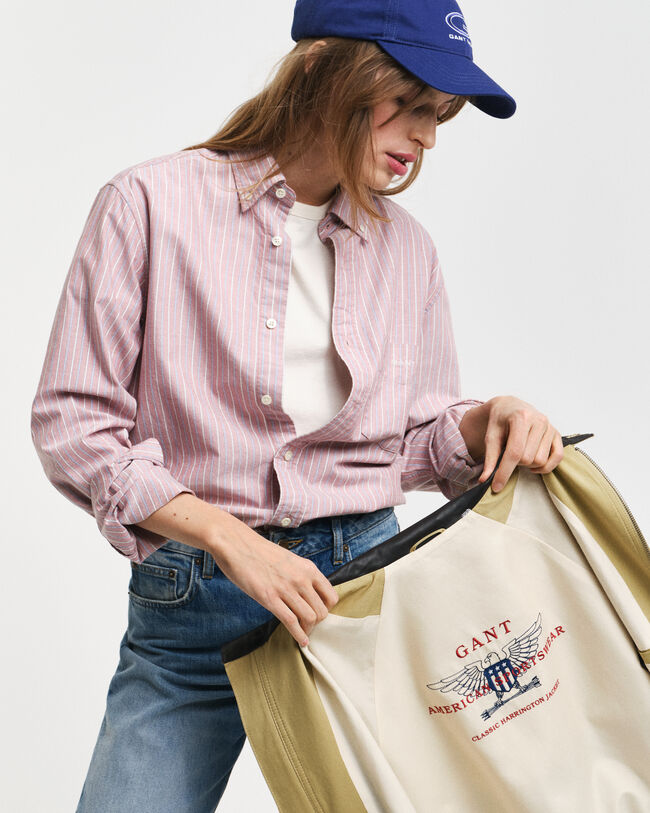 Harrington Jacke aus Baumwolle