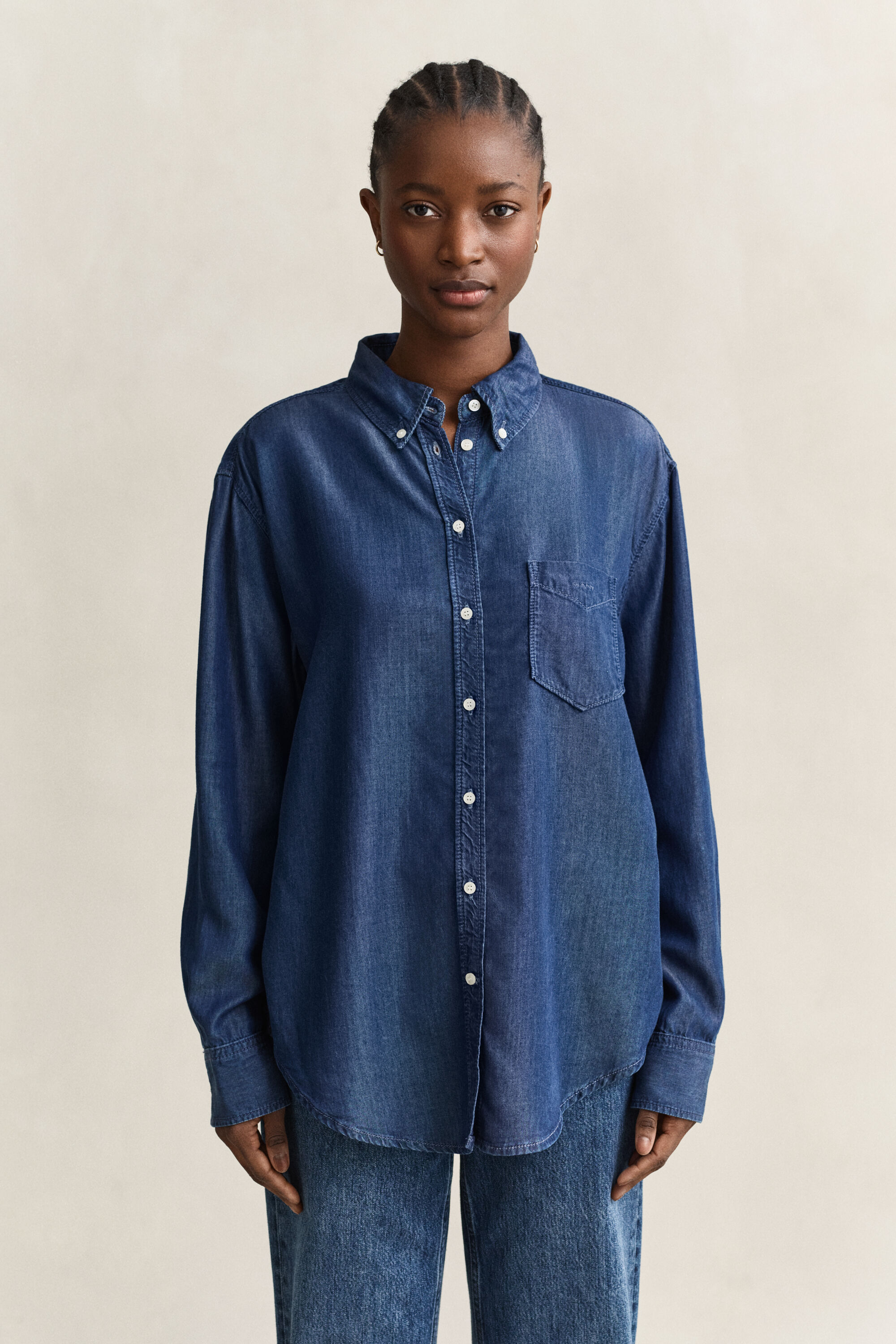 Indigo Bluse