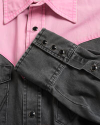 Wrangler x GANT Relaxed Fit Neon Western Hemd