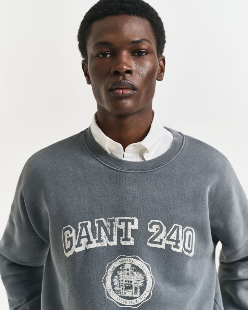 Graphic Rundhals-Sweatshirt