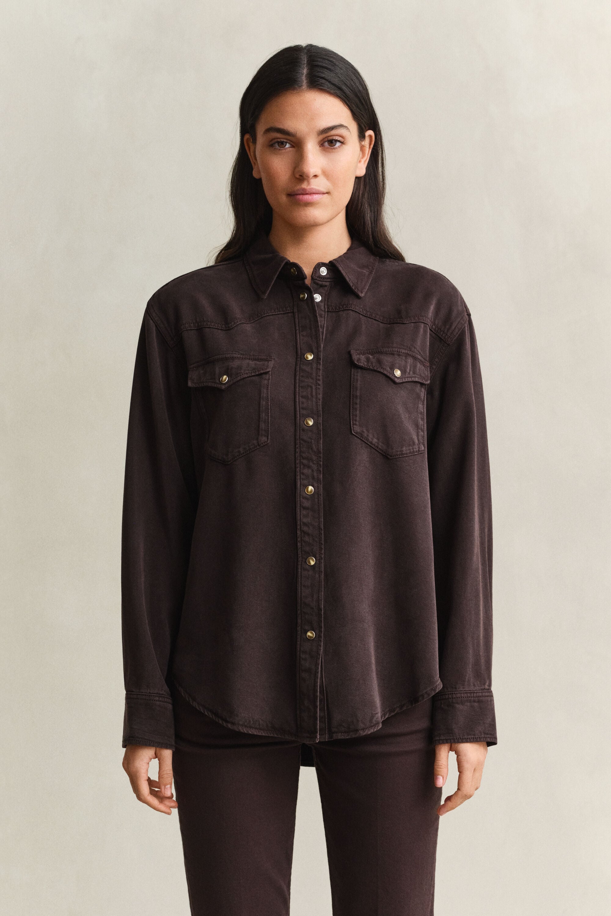 Ranger Bluse aus Denim-Twill