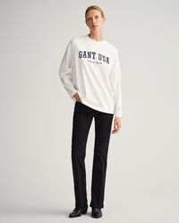 USA Graphic Langarm-T-Shirt