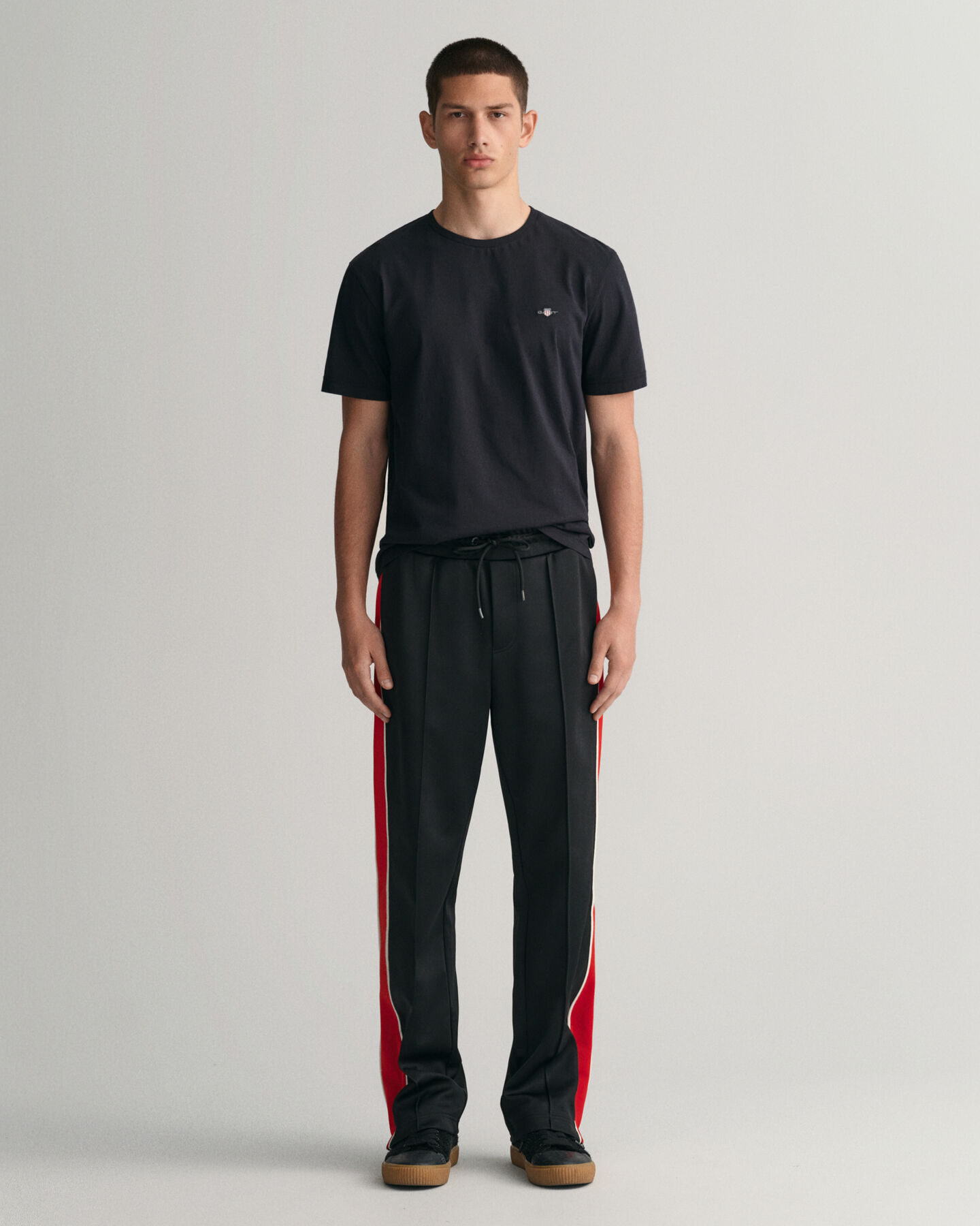 Track Hose mit Blockfarbendesign