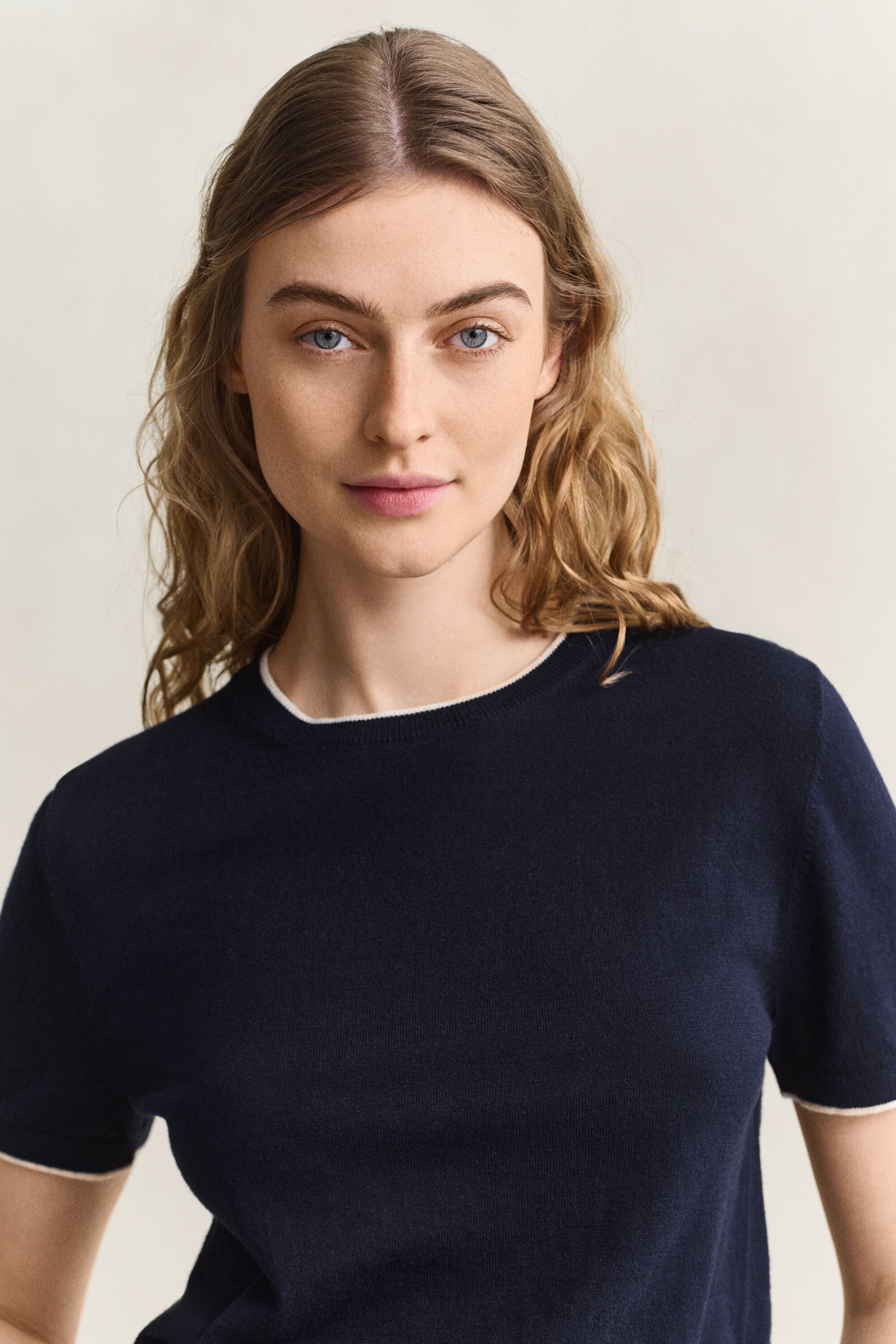 Kurzarmpullover