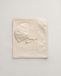 Baby Geschenkset mit Decke und Beanie