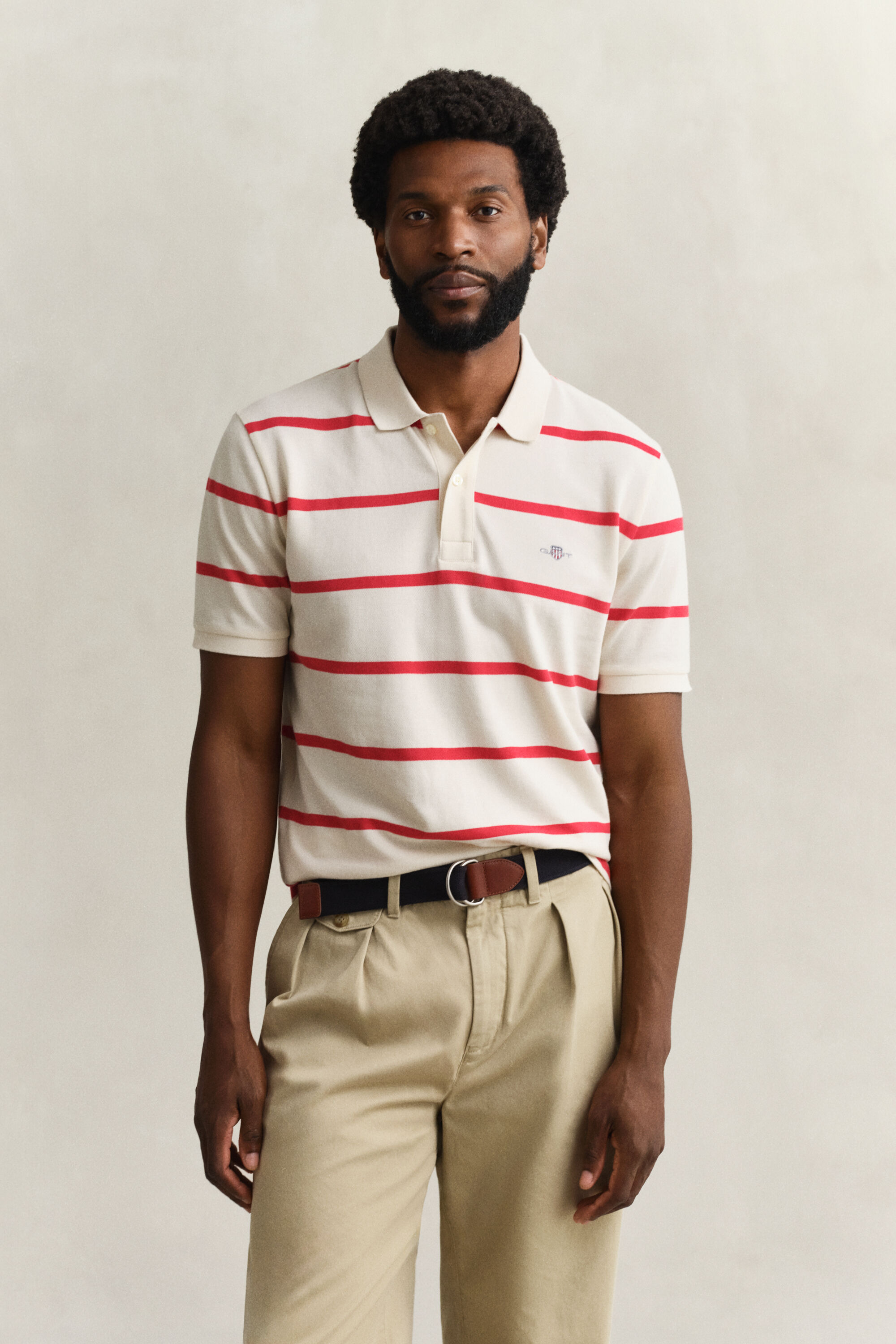 Striped Polo Shirt