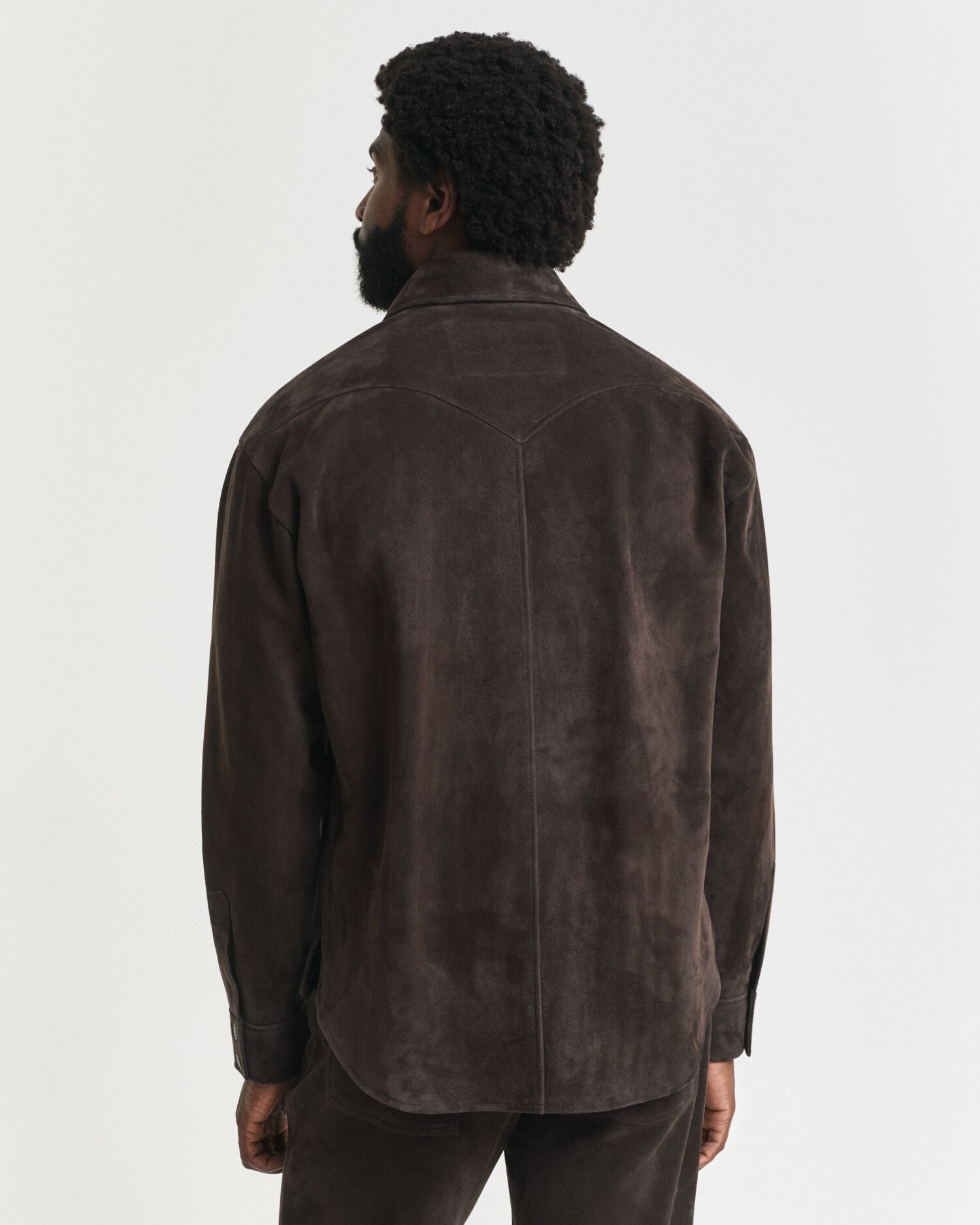 Chemise coupe décontractée en daim Rodeo