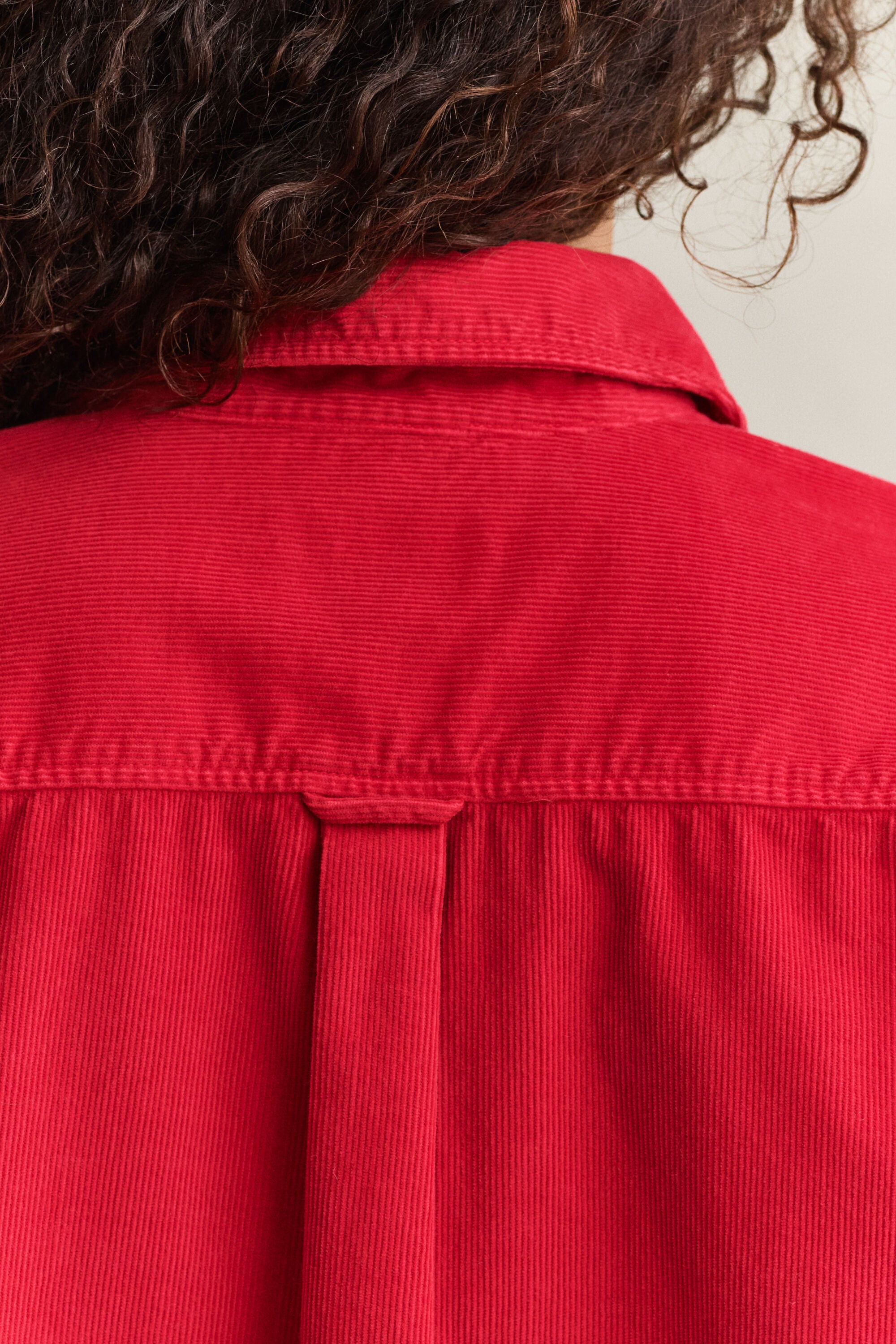 Camicia in velluto a coste relaxed