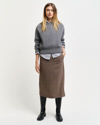 Karierter Bleistiftrock