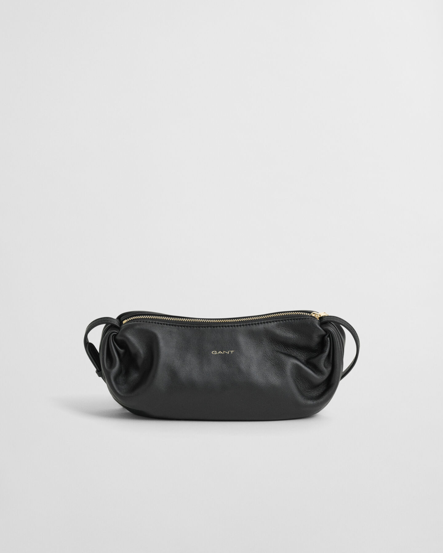 Umhängetasche aus gerafftem Lammleder