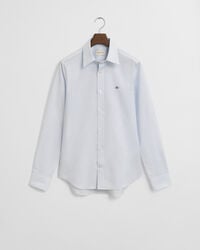 Slim Fit Stretch Popeline Hemd mit Streifen