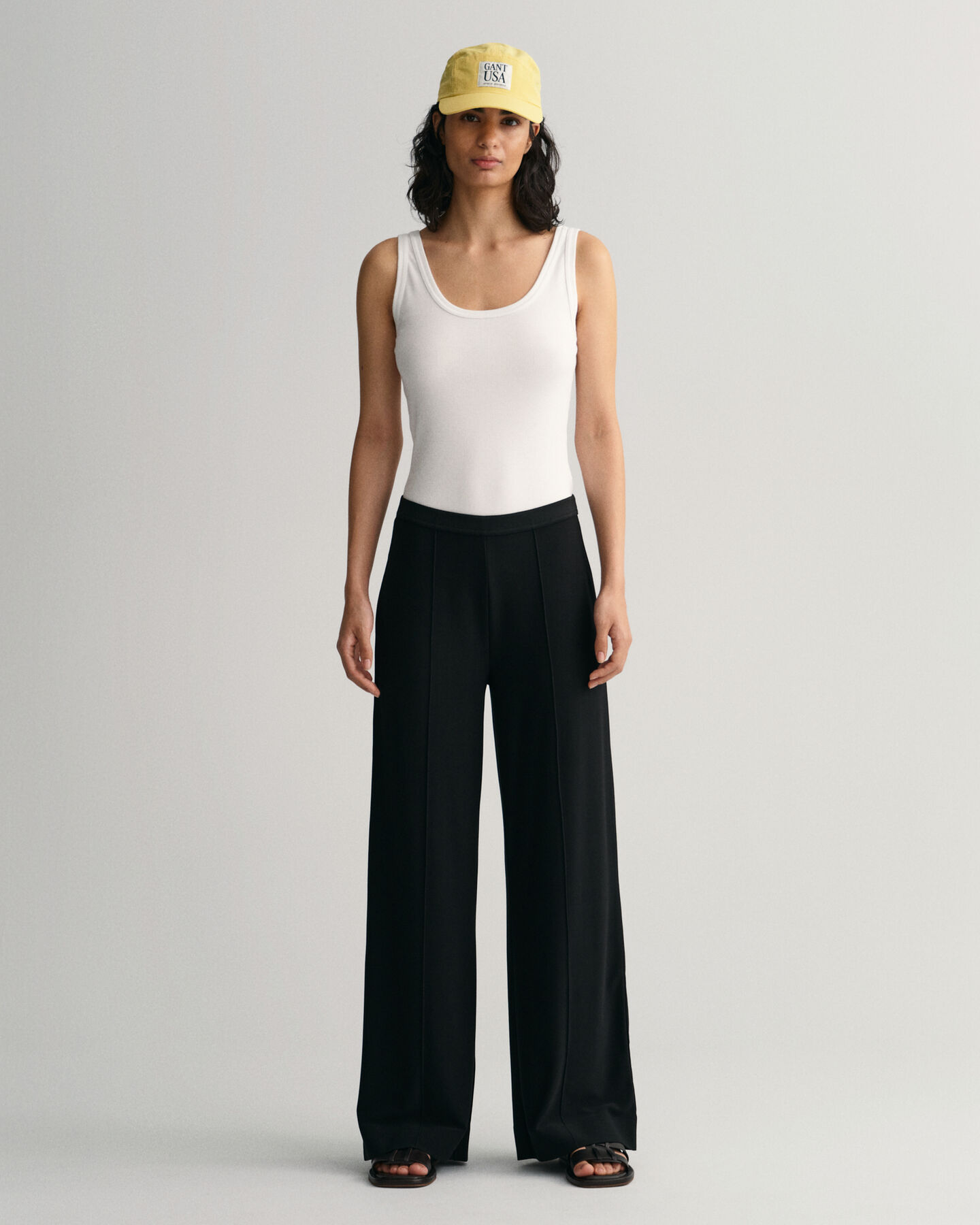 Jerseyhose mit weitem Bein