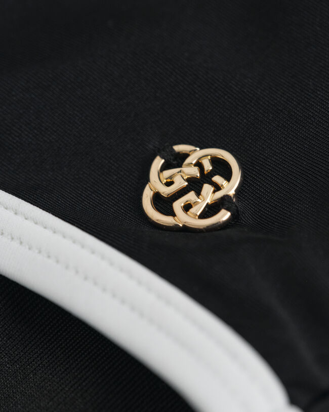 Hipster Bikinihose mit hohem Bund