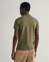 Piqu&eacute; Poloshirt mit Kontrastkragen