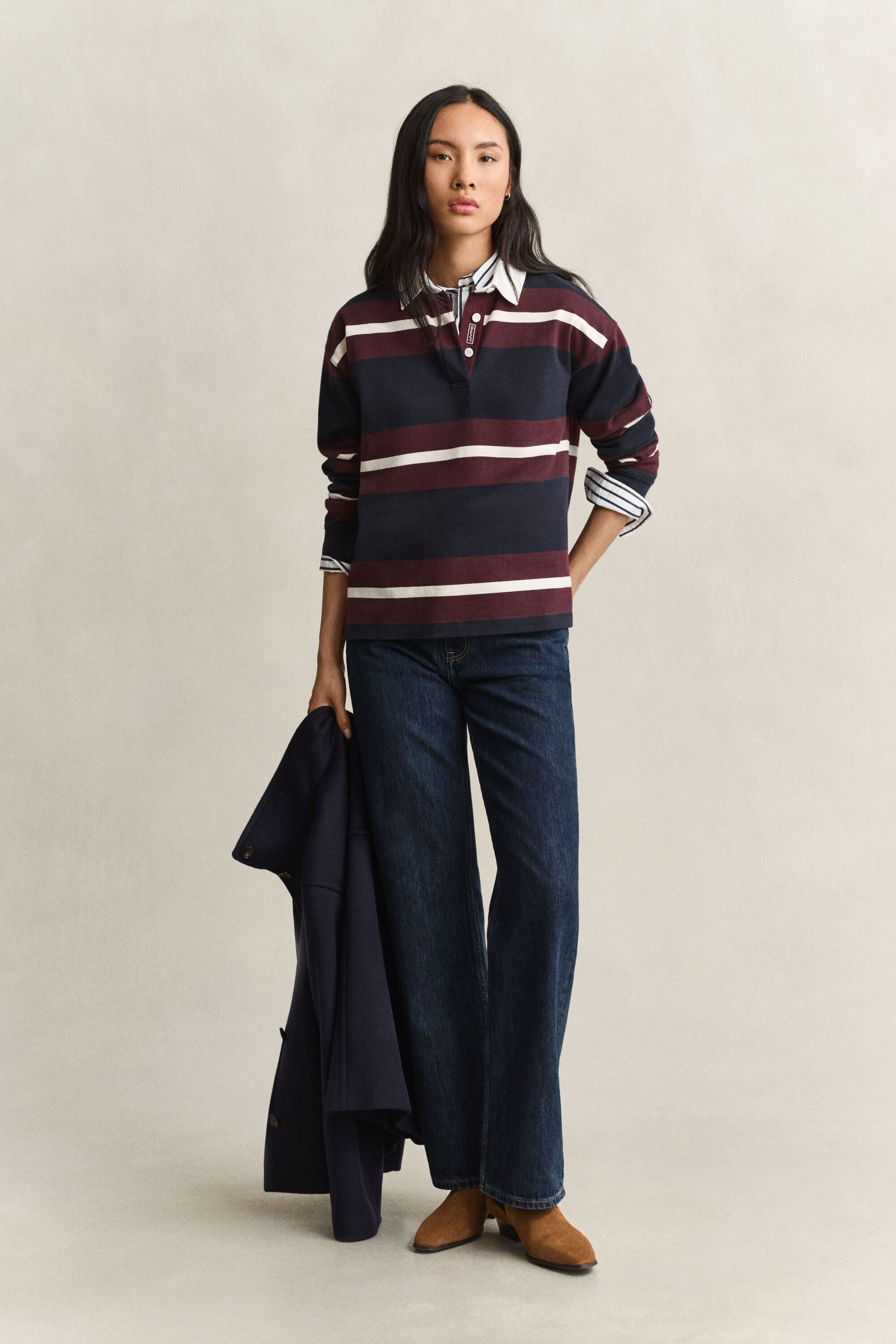 Striped Heavy Rugger