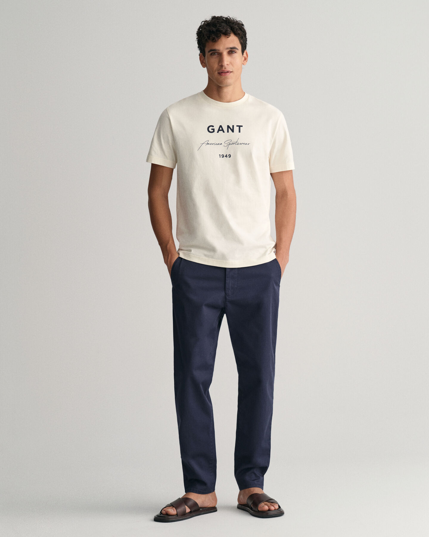 GANT Script Graphic T-Shirt mit Print