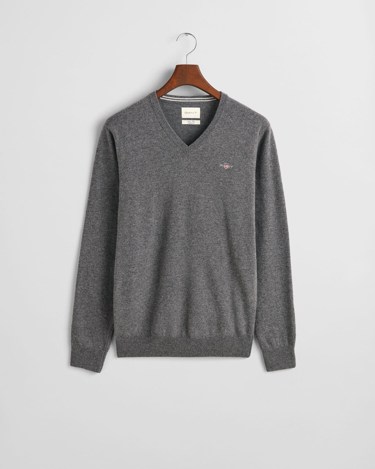 Superfine Lambswool V-Neck Sweater