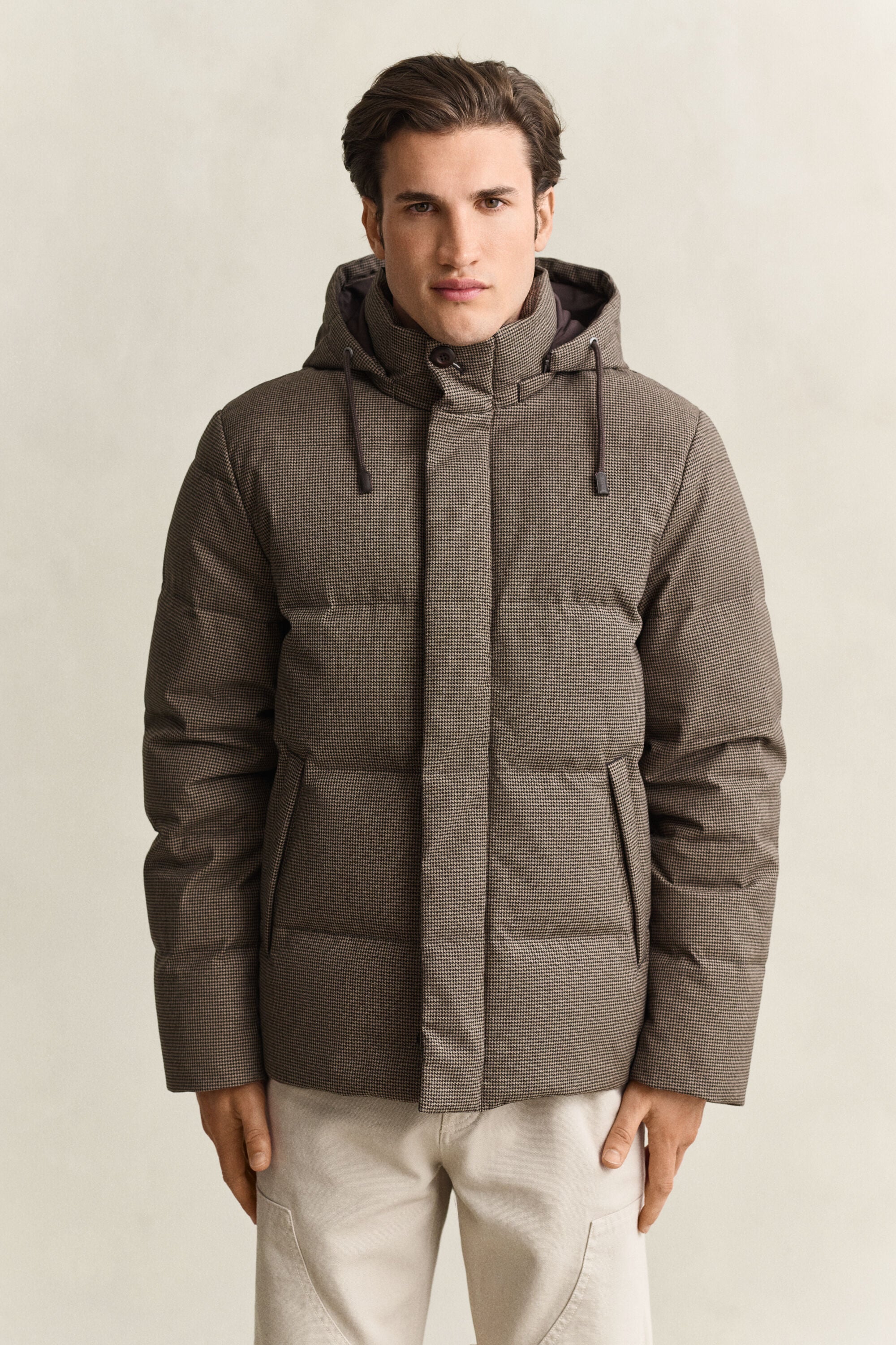 Flannel Down Jacket