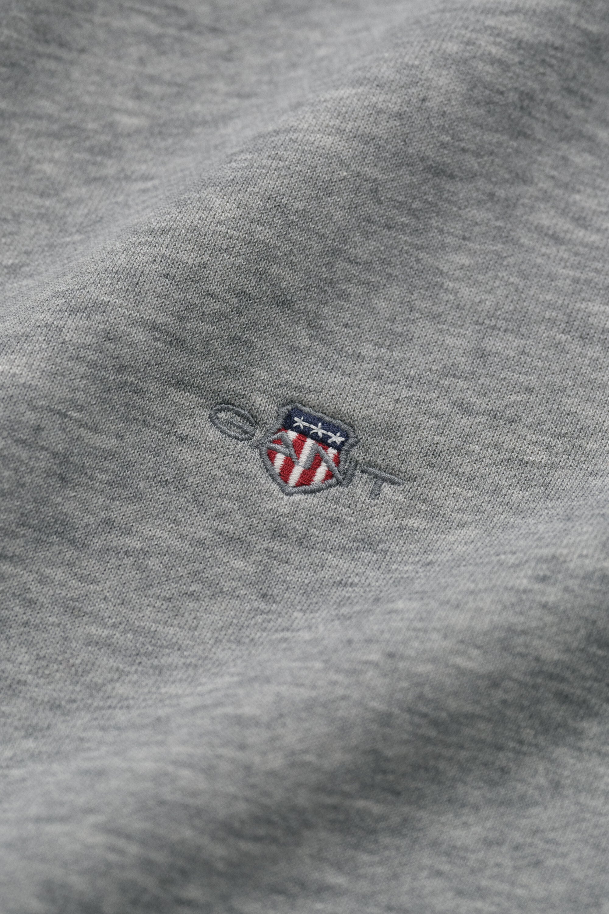 Sweat-shirt col rond avec écusson