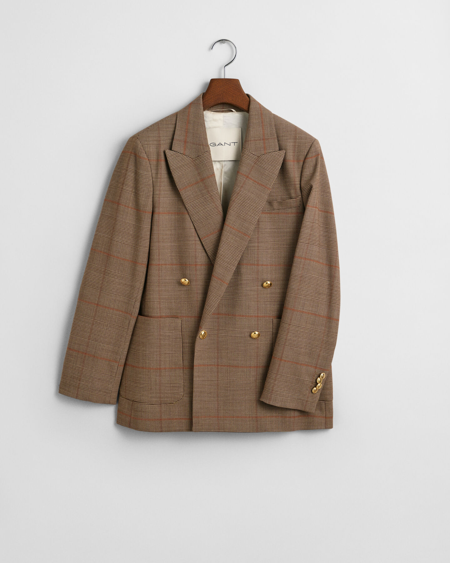 Regular Fit Club Blazer mit Karomuster