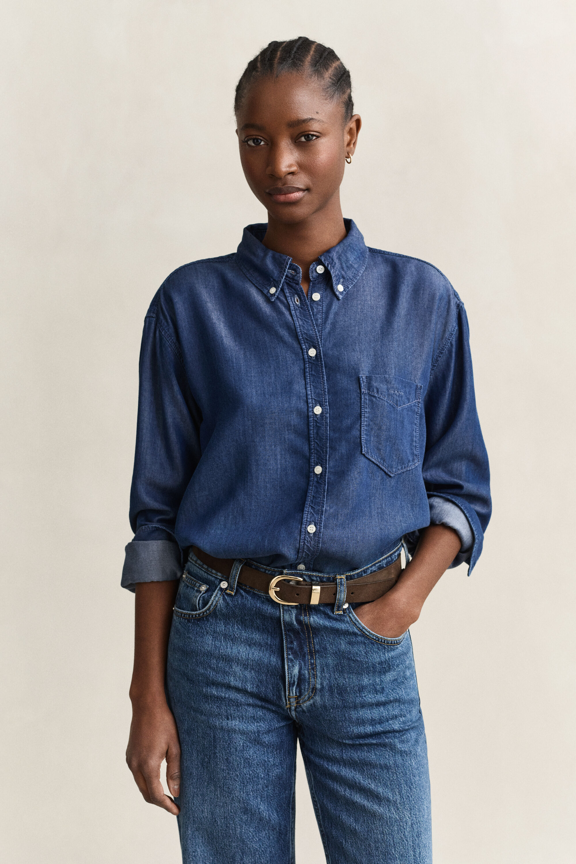 Camicia Indigo