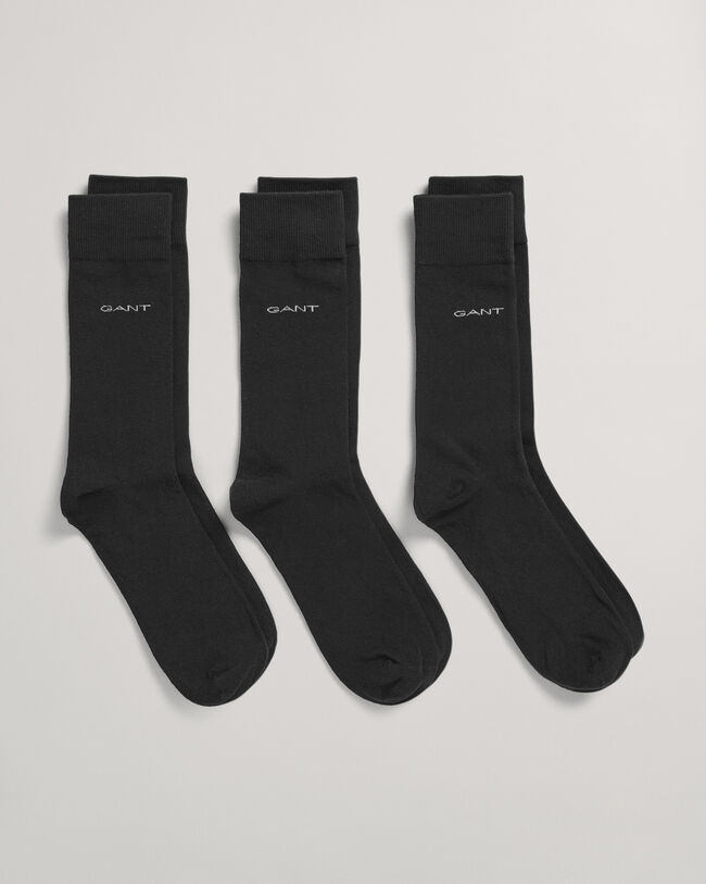 3er-Pack Weiche Baumwollsocken