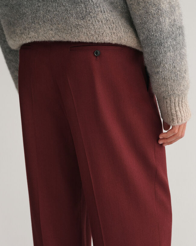 Anzughose aus Wolltwill