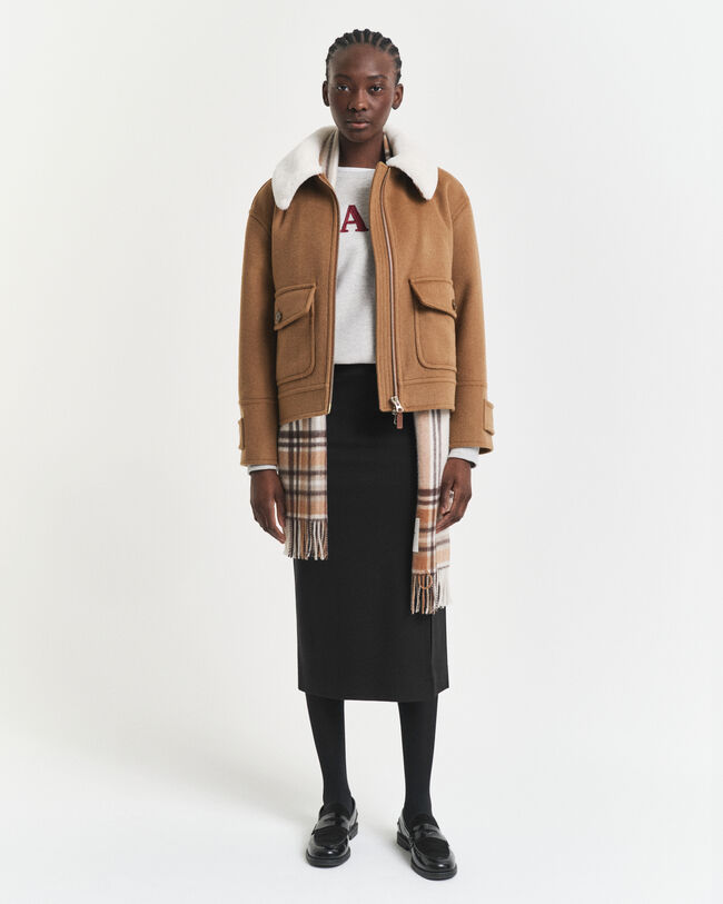 Bleistiftrock aus Jersey