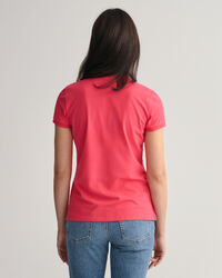 Piqu&eacute; Poloshirt mit Kontrastkragen