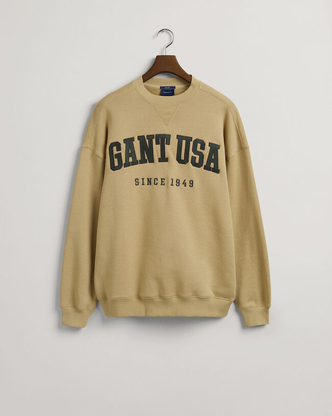 USA Graphic Rundhals-Sweatshirt
