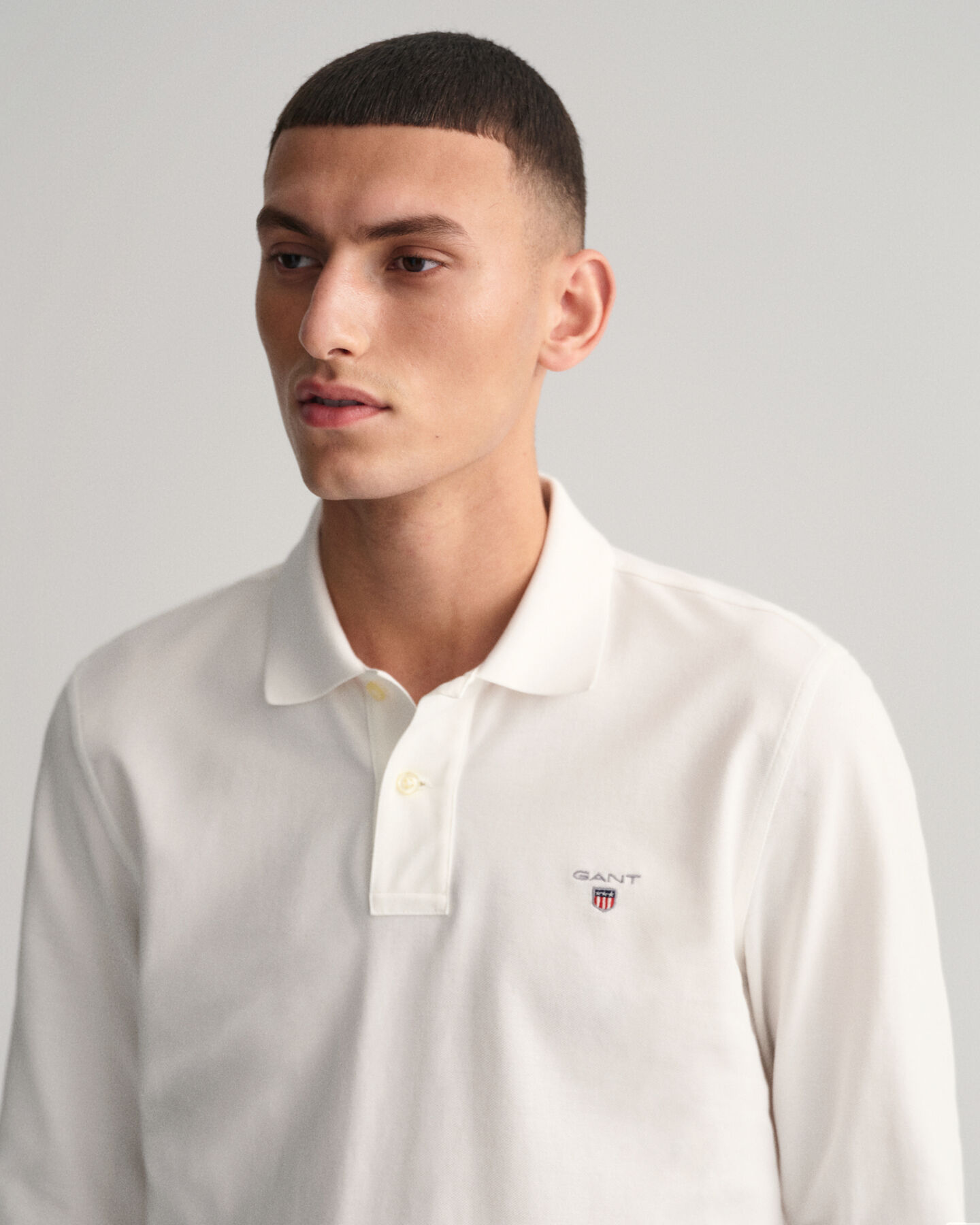 Original Piqu&eacute; Langarm-Poloshirt