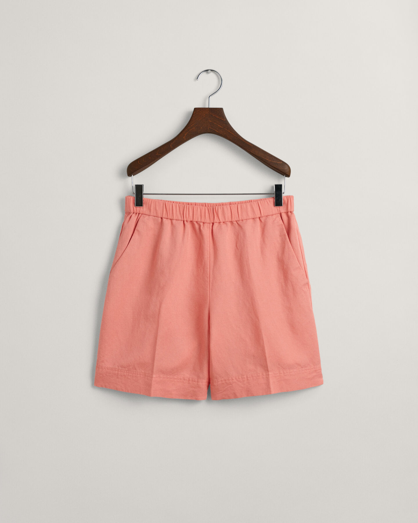 Relaxed Fit Leinenmix Pull-On Shorts