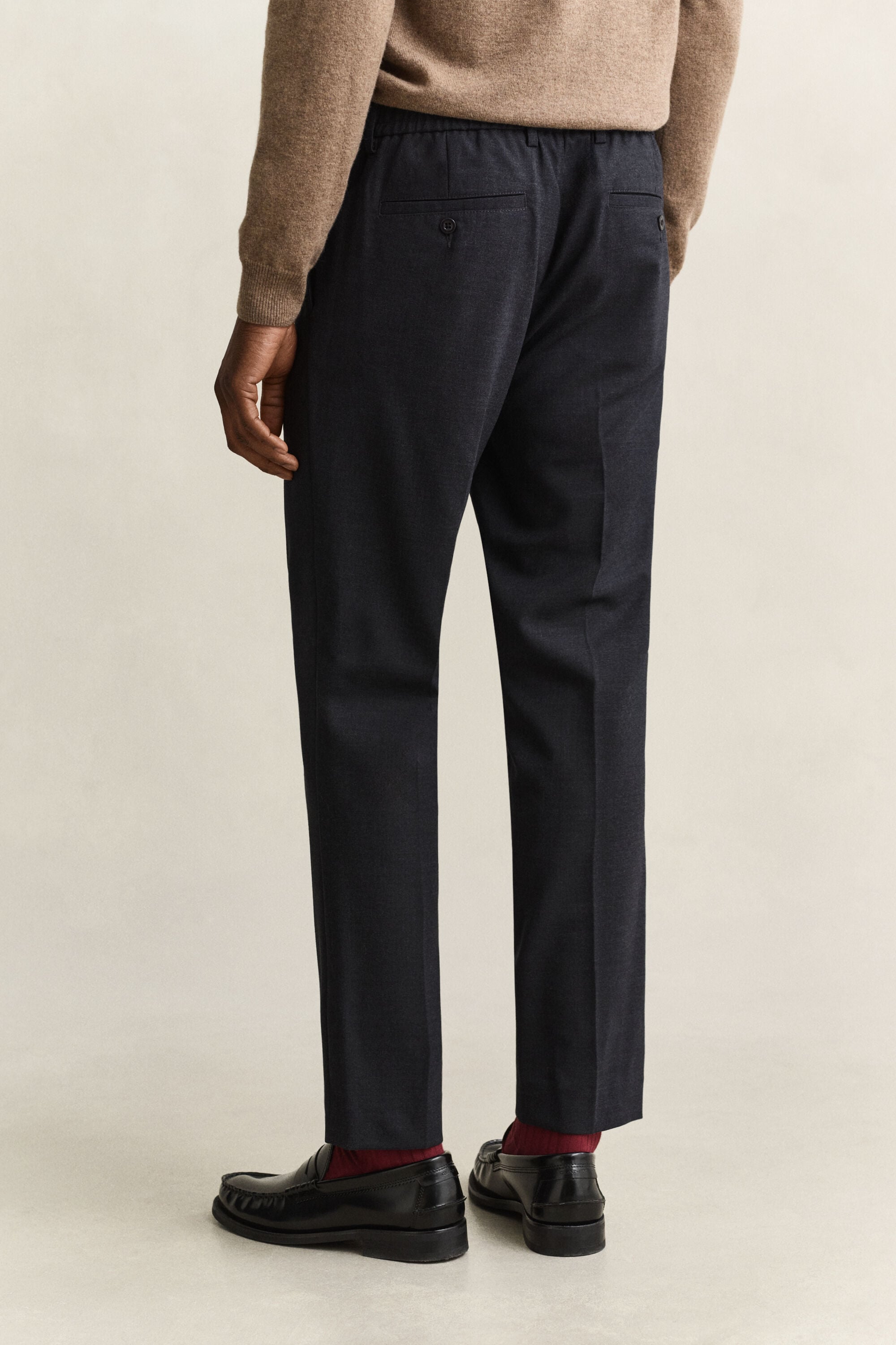Wollhose im Tapered Fit