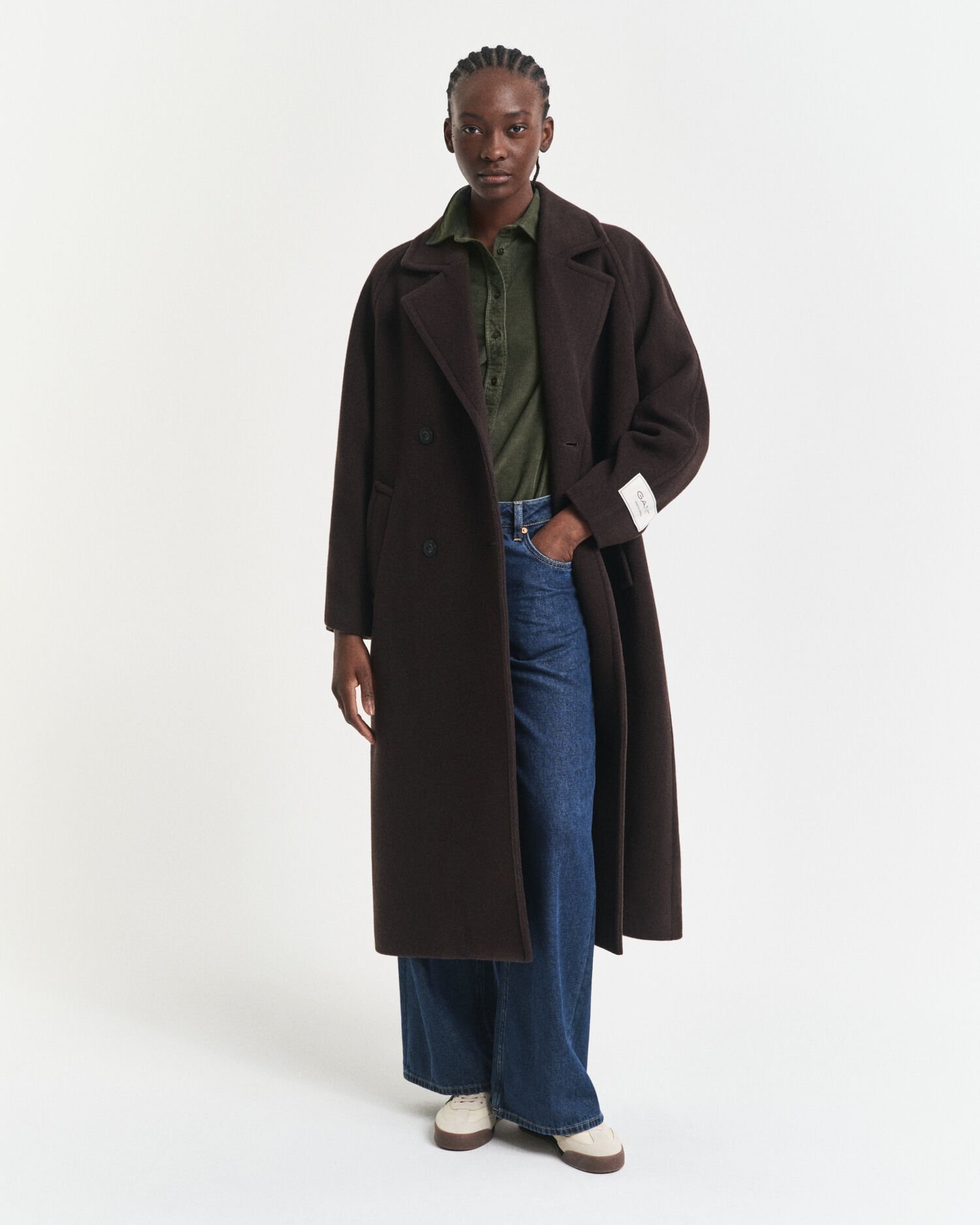 Camicia in velluto a coste regular fit