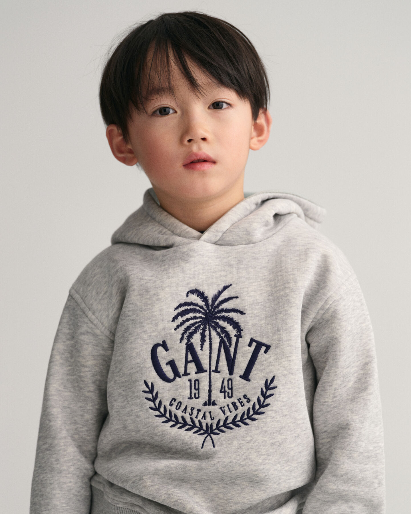 Boys GANT Palm Hoodie mit Stickerei