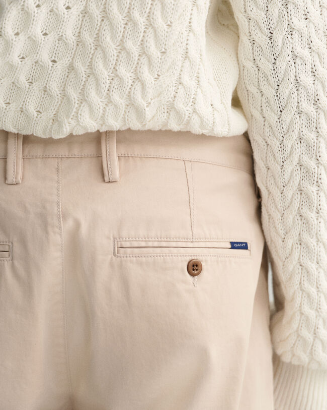 Allister Regular Fit Twill Chinohose