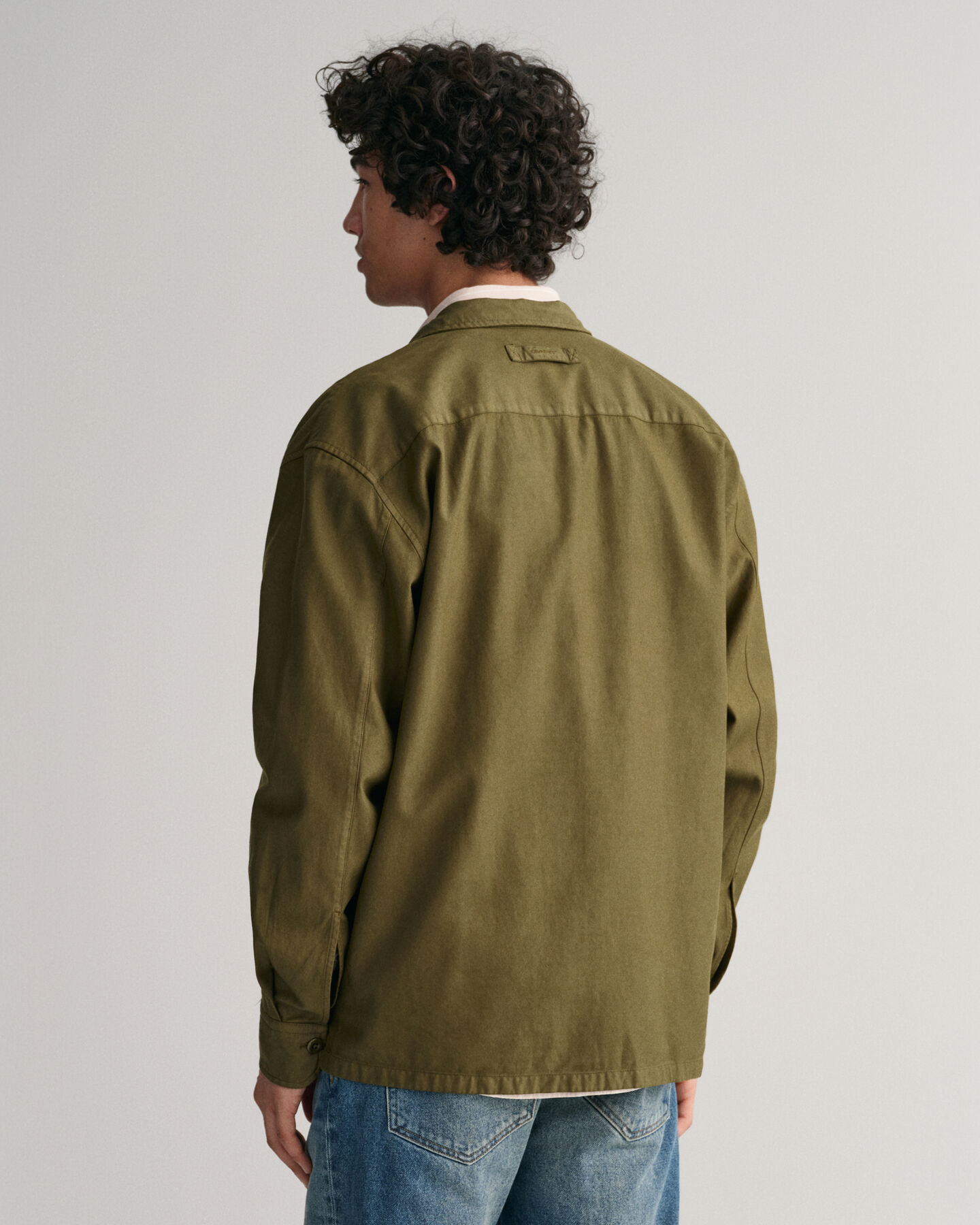 Leichte Twill Hemdjacke